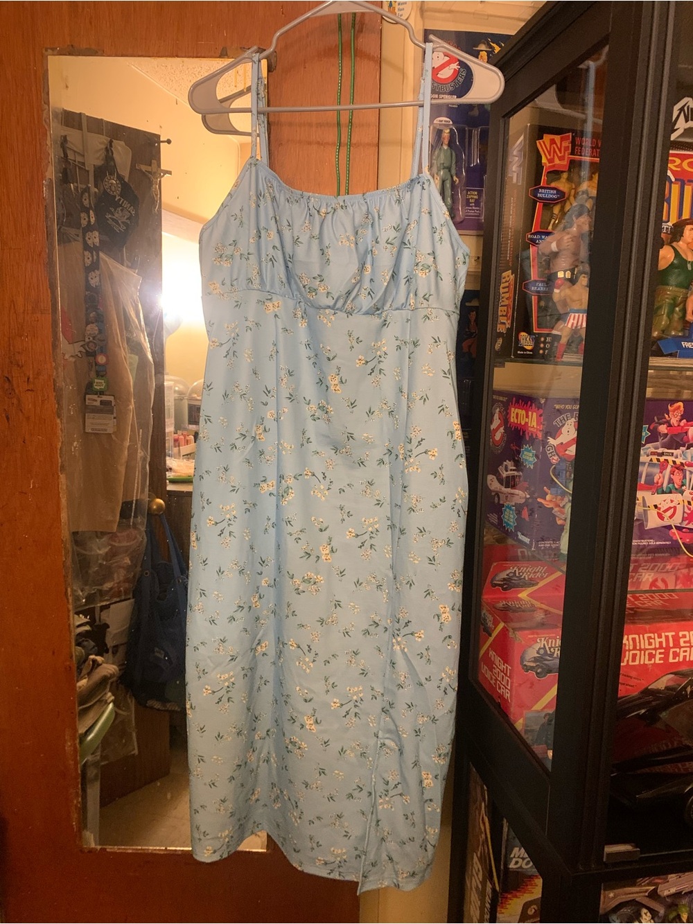 SHEIN Pale Blue Casual Tee - 1XL